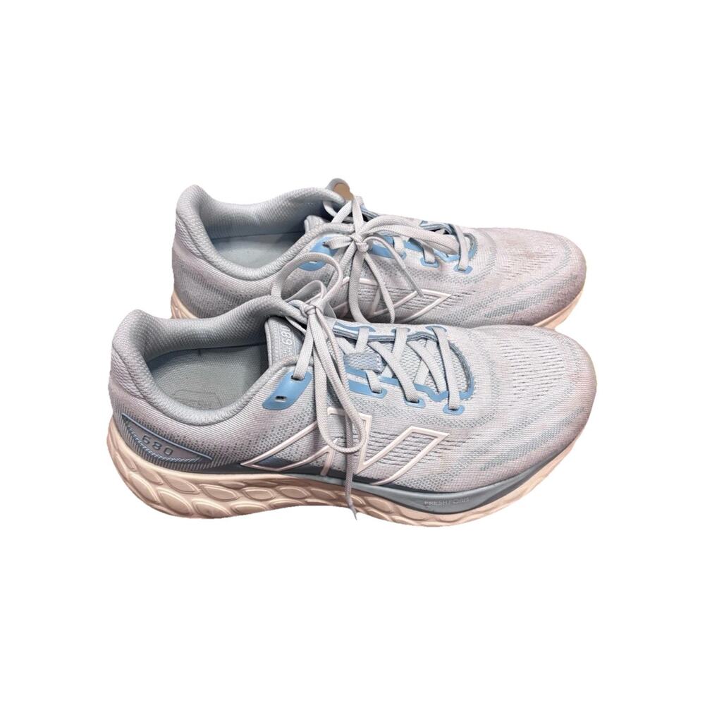 New Balance  Quarry Blue Sea Salt Fresh Foam 680 v8‎ Running Shoes Size 7